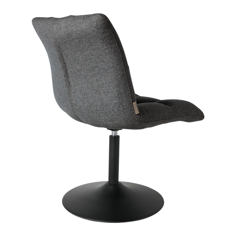 Кресло Mini Bar темно-серое Dutchbone 1100259 - Вид №3