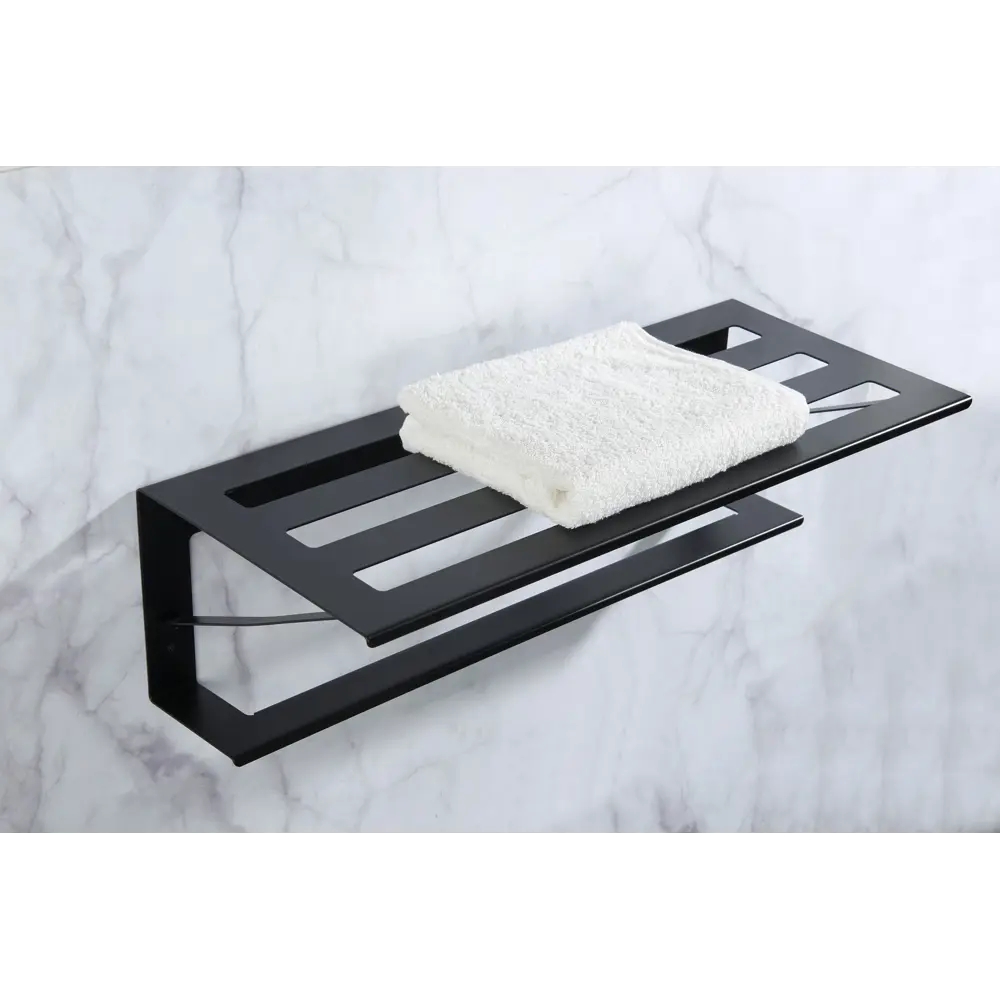 Полка Lund с полотенцедержателем 53 см SWENSA STLM-2138766 - Вид №5