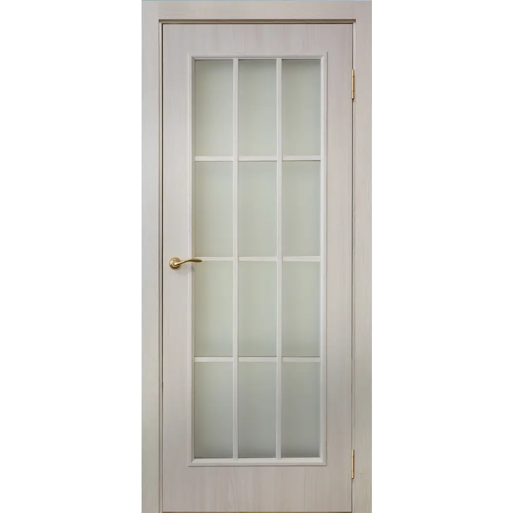 Дверь межкомнатная остеклённая Провенца 60x200 см цвет МАРИО РИОЛИ STLM-2003059