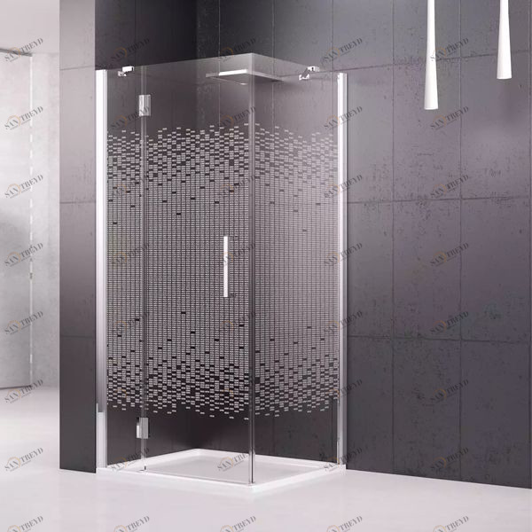 Боковая панель 74,5 см LOUVRE F Novellini LOUVRE с принтом Louvre LOUVRF7558K