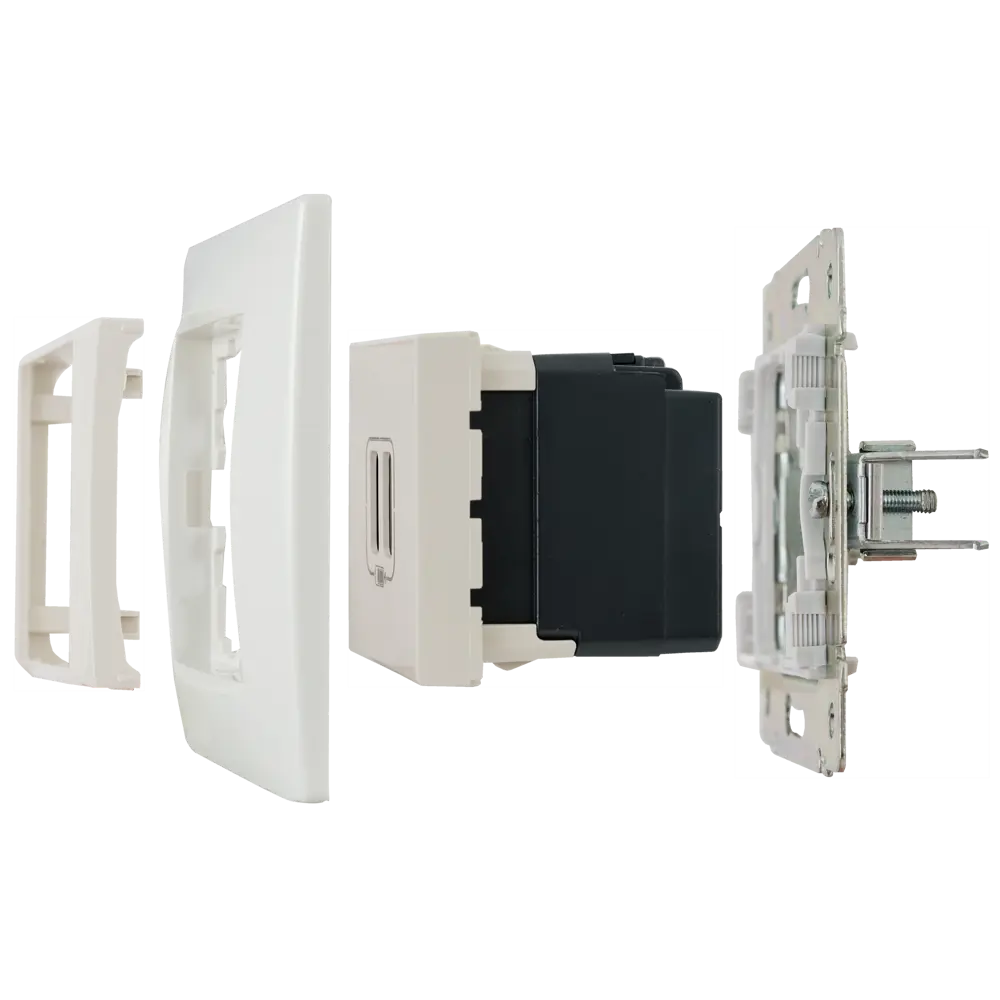 Legrand Valena Classic USB розетка с двумя портами, слоновая кость 82307210 STLM-0024332 - Вид №5