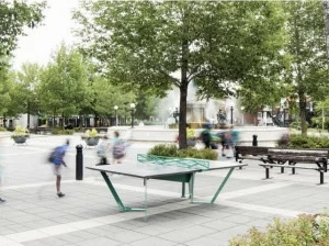 AtelierB Стол для пинг-понга Corten ™