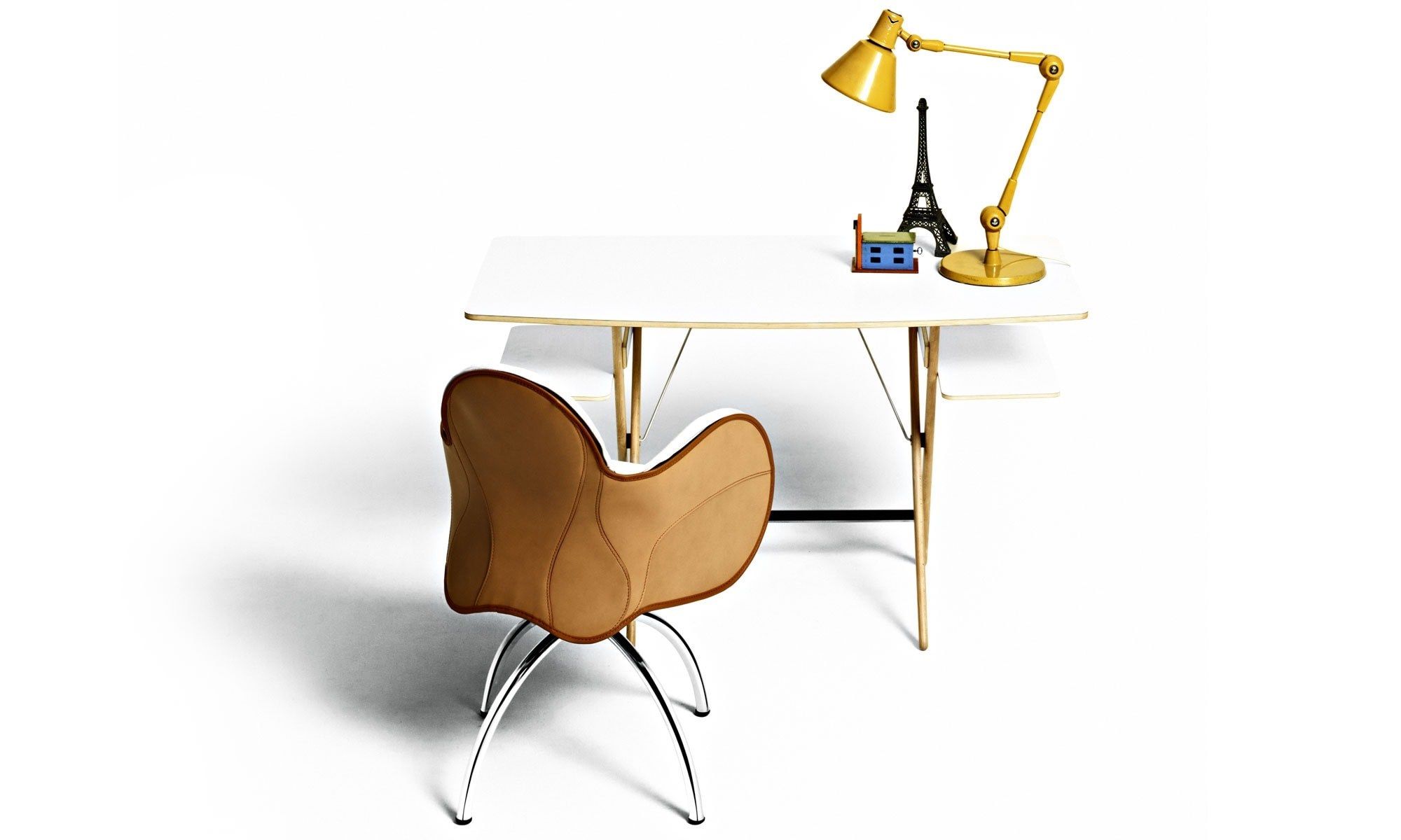 Мягкое вращающееся офисное кресло DE PADOVA INCISA ARCH-00032654 - Вид №3