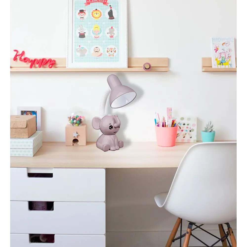 Рабочая лампа настольная Camelion KD-397, цвет серый STLM-2078499 - Вид №8