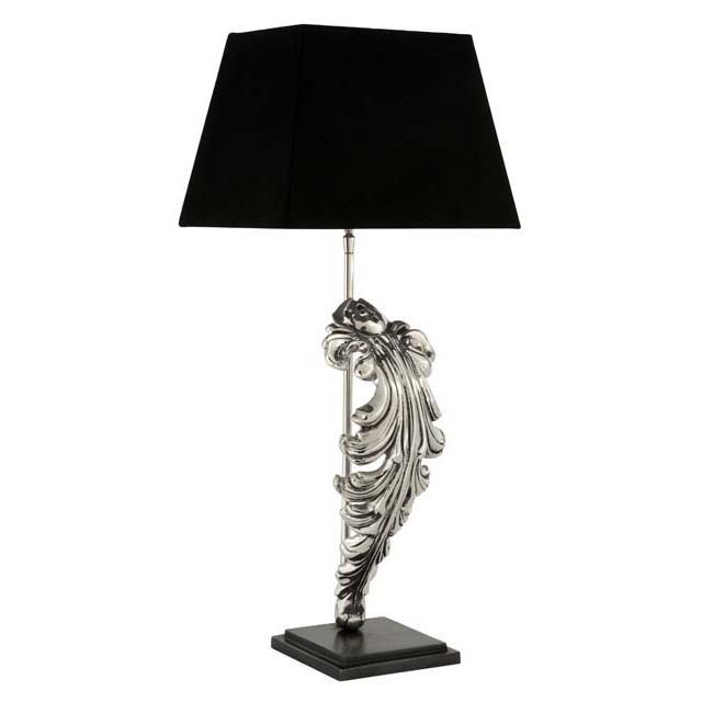 Настольная лампа Beau Site S от Eichholtz Хром 106391 EICHHOLTZ КЛАССИЧЕСКИЕ 061828 Хром;черный  - Вид №3