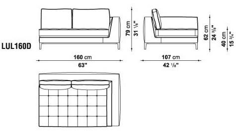 Maxalto Модульный угловой диван из ткани Lucrezia sun-id-1346409 - Вид №30