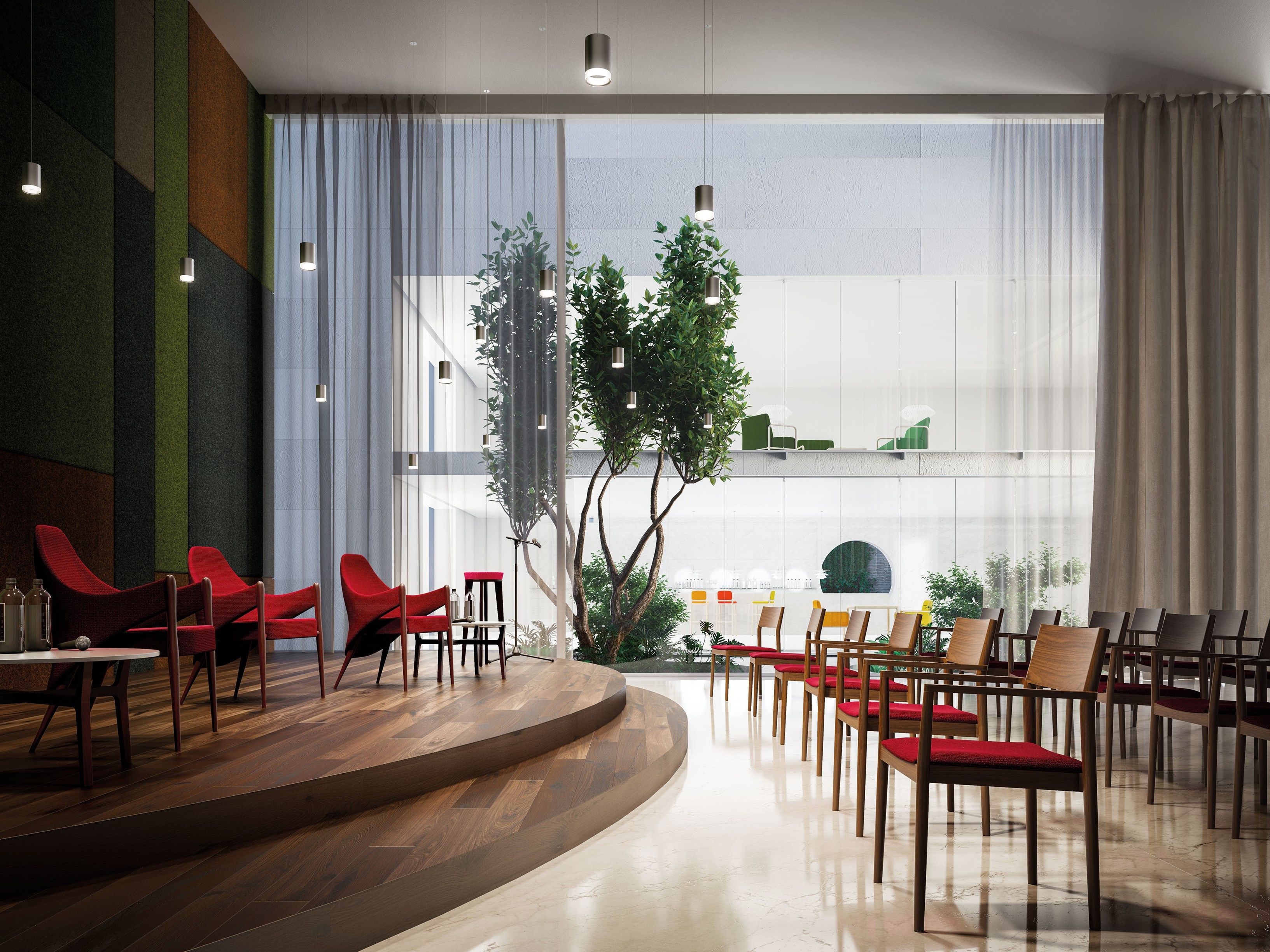 Штабелируемый стул с подлокотниками PIAVAL ELSA - HEALTH & CARE ARCH-00075404 - Вид №3