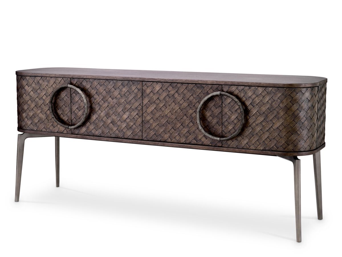 Шкаф из шпона с распашными дверями Eichholtz NILSSON ARCH-00036355