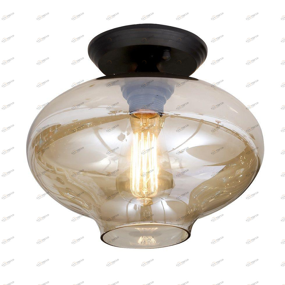 Потолочный светильник Crystal Lux Mar PL1 CRYSTAL LUX MAR 073976 Коричневый;прозрачный 
