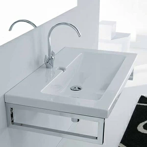 ML06040101 Подвесная раковина настенная овальная Disegno Ceramica  белая