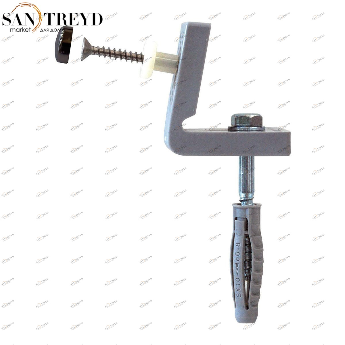 Flaminia RICAMBI Напольный крепежный элемент для Напольных раковин и пьедесталов 9005 Ceramica Flaminia