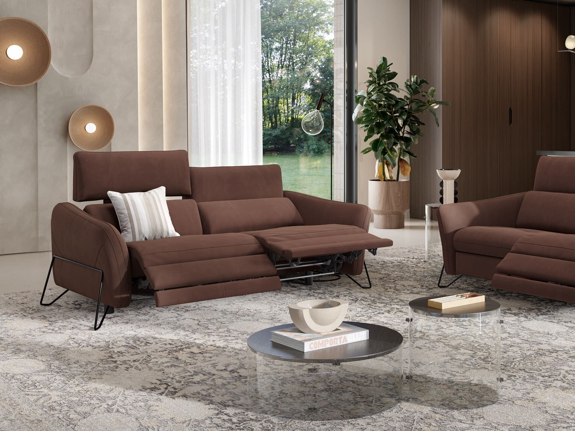 3-местный тканевый диван Sofanella Linares ARCH-00062748 - Вид №2