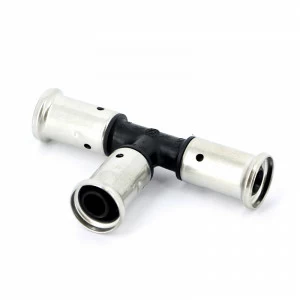 Тройник пресс PVDF HENCO 16x16x16