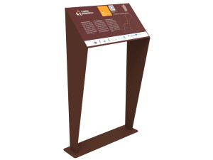 Оцинкованная сталь общественное пространство пюпитр