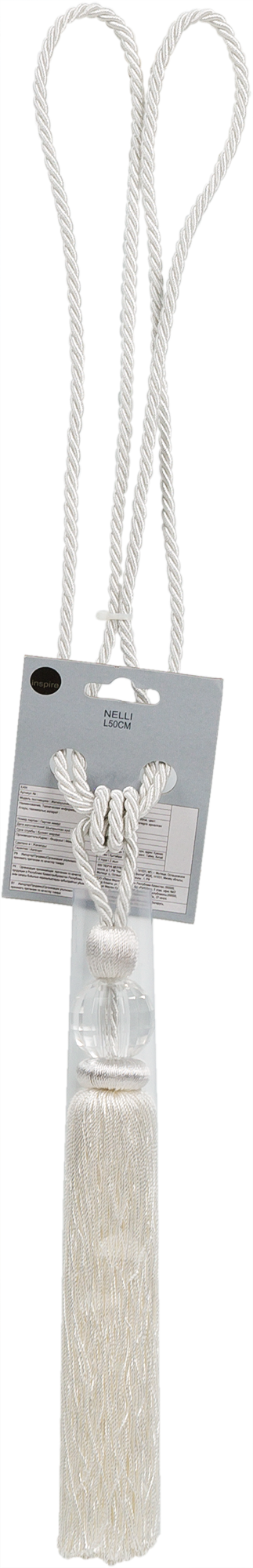 82324648 Подхват Nelli, 500 мм, полиэстер, цвет белый STLM-0024573 INSPIRE  - Вид №2