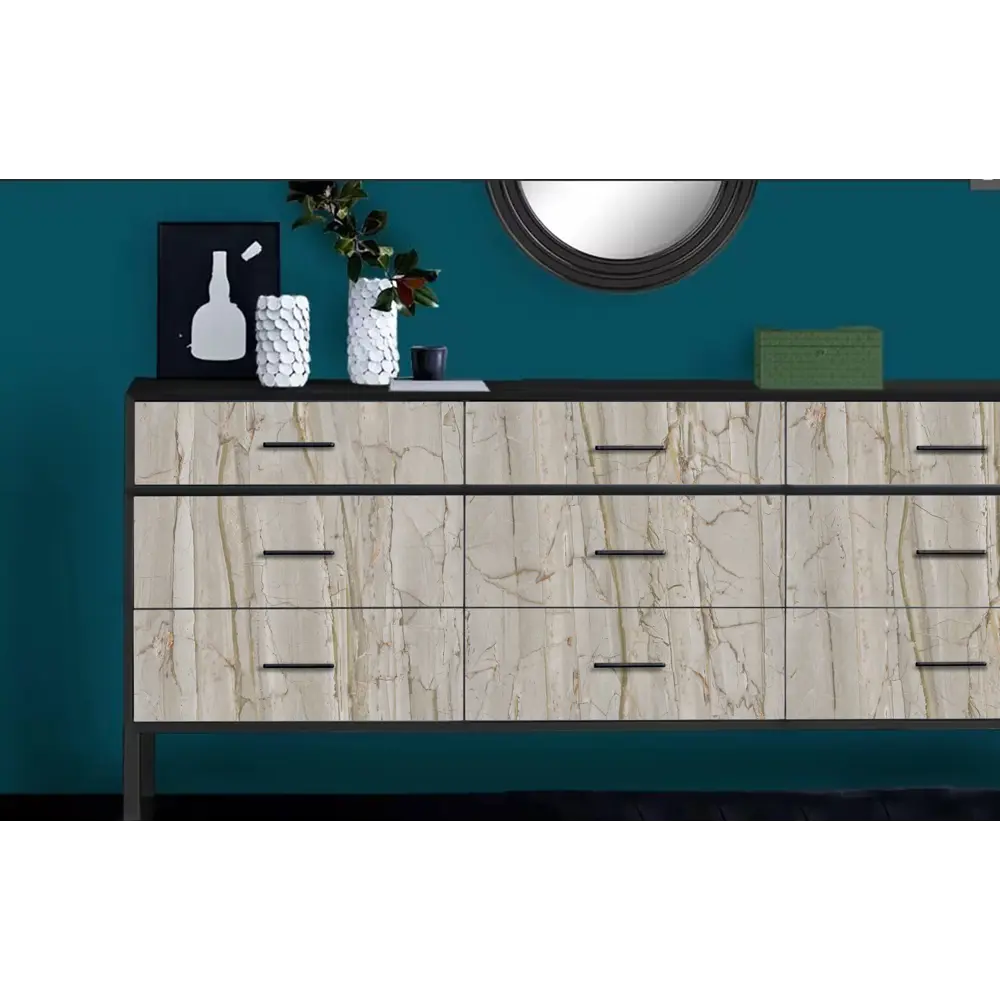 Пленка самоклеящаяся Мрамор 0.9x8 м цвет серо-бежевый 100 мкр INSPIRE STLM-2161222 - Вид №1