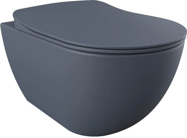 FE320-00BM00E-0000 FREE Унитаз подвесной с биде БАЗАЛЬТ Creavit Free