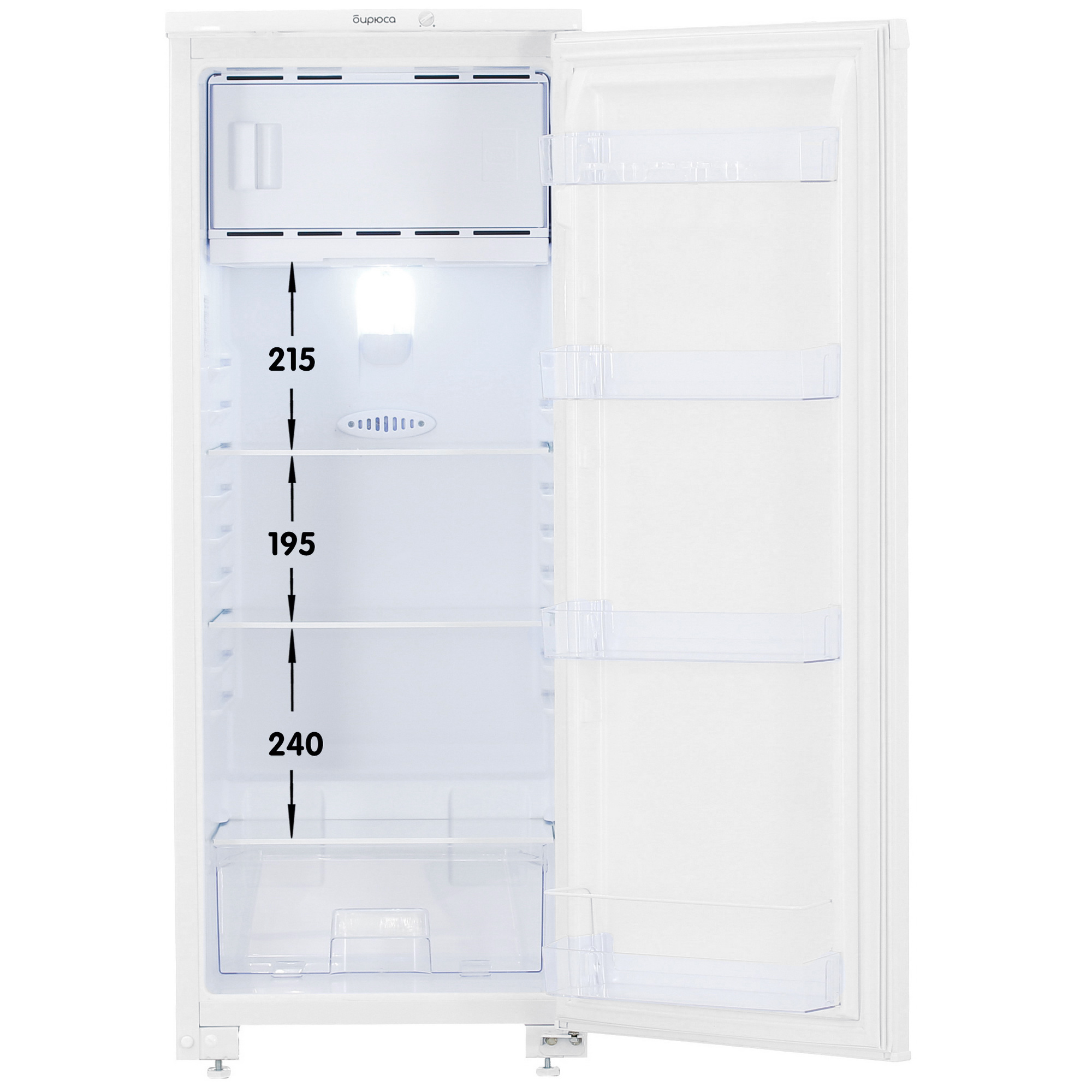 1139894 Холодильник компактный   Бирюса 110 белый STDN-0050246 - Вид №1