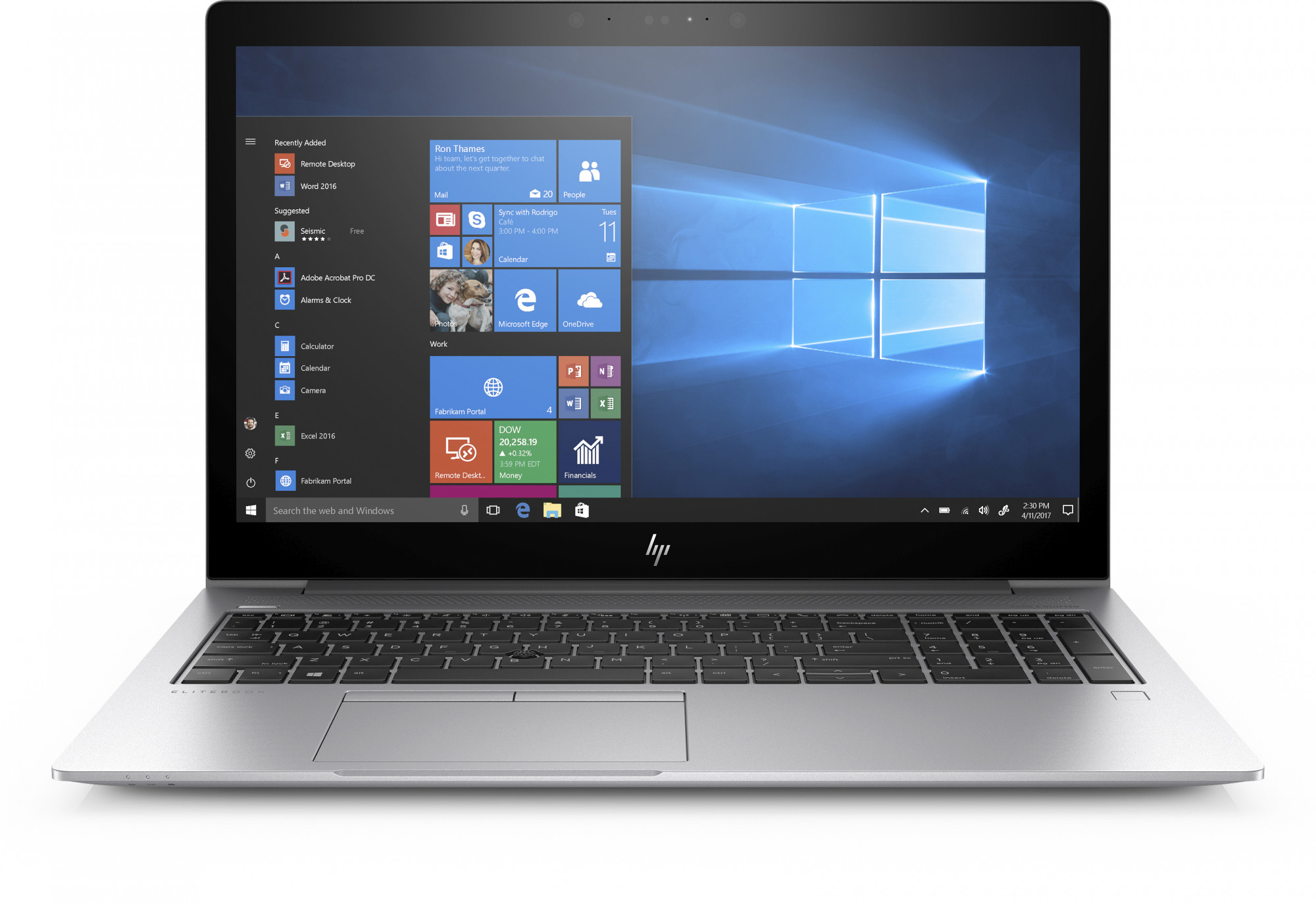 3UP43EA#ACB elitebook 755 g5 15.6"(1920x1080)/amd ryzen 7 pro 2700u(2.2ghz)/8192mb/512ssdgb/nodvd/int:amd vega/56whr/war 3y/1.86kg/silver/w10pro + ir cam HP Santreyd 