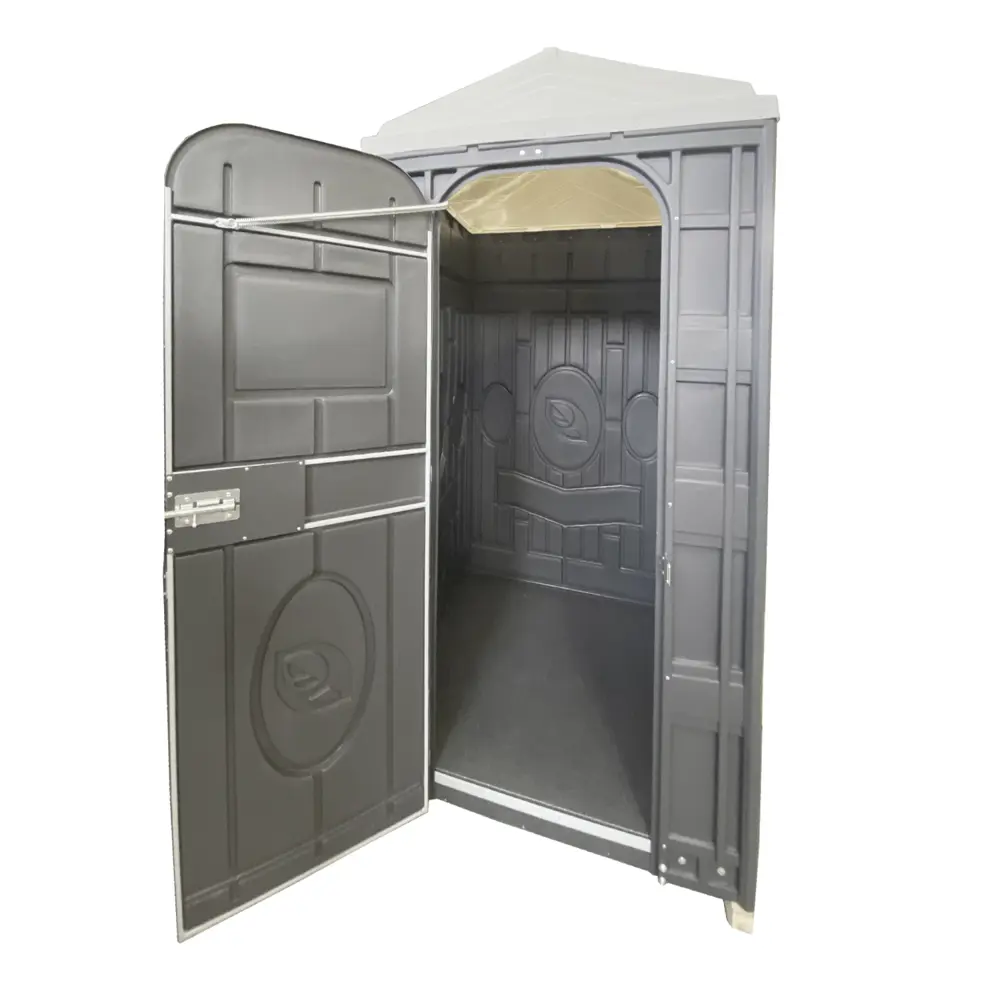 Туалетная кабина Гамма Универсальная 106x108.5х222,5 см пластик графит Santreyd STLM-2152871 - Вид №2