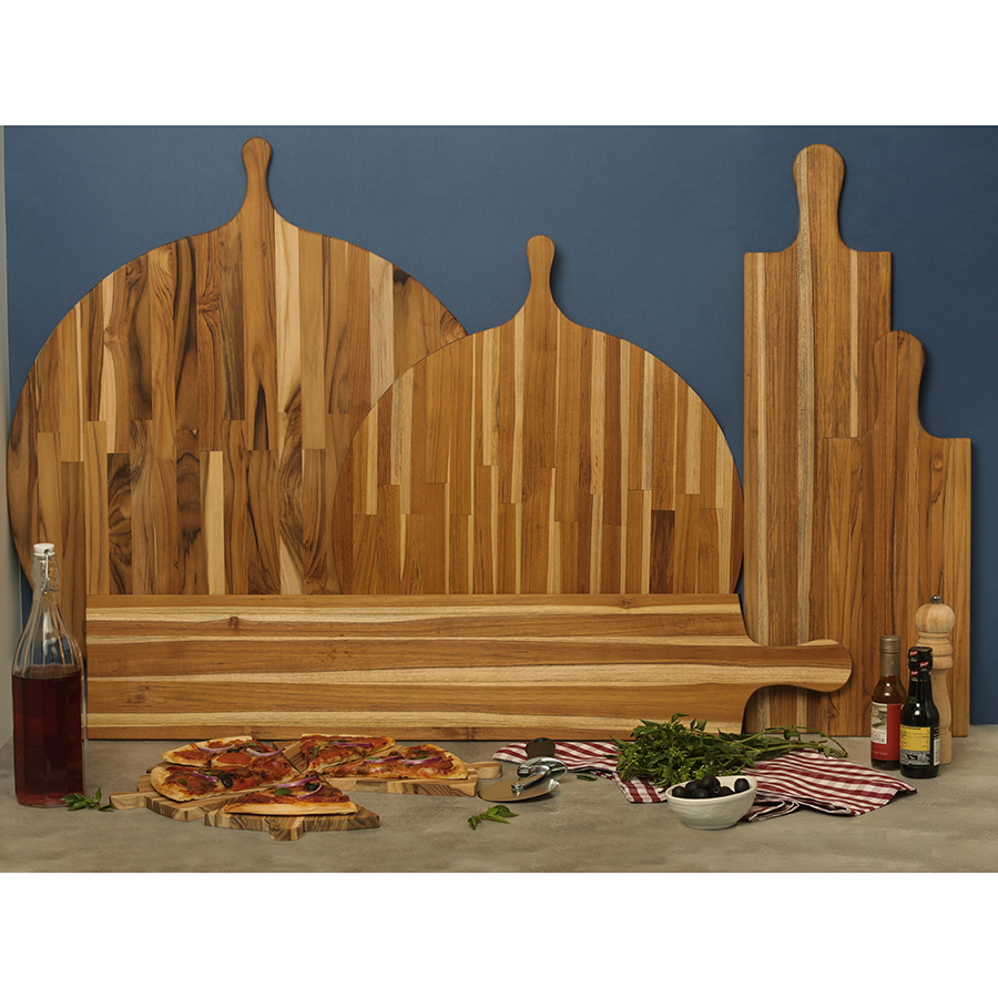 TH909 Доска сервировочная specialty круглая 36 см TEAKHAUS  - Вид №4