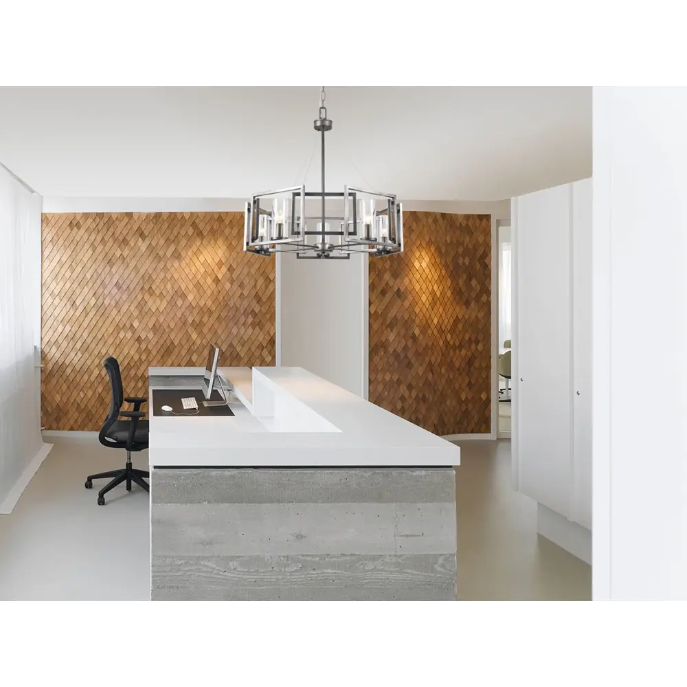 Люстра подвесная Granda 593/5, 5 ламп, 12 м², цвет античная бронза Escada STLM-2027690 - Вид №1