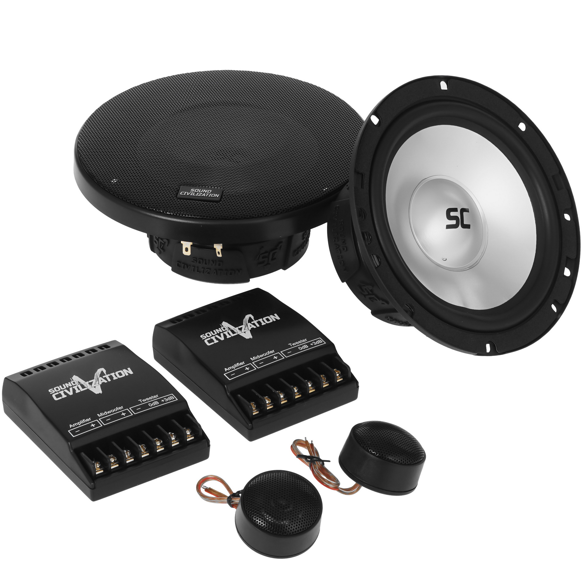 9102843 Компонентная акустическая система Kicx Sound Civilization ALS 6.2 STDN-0006359