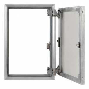 Люк настенный под плитку усиленная рама, петли, замок нерж., серии ARRZ Premium