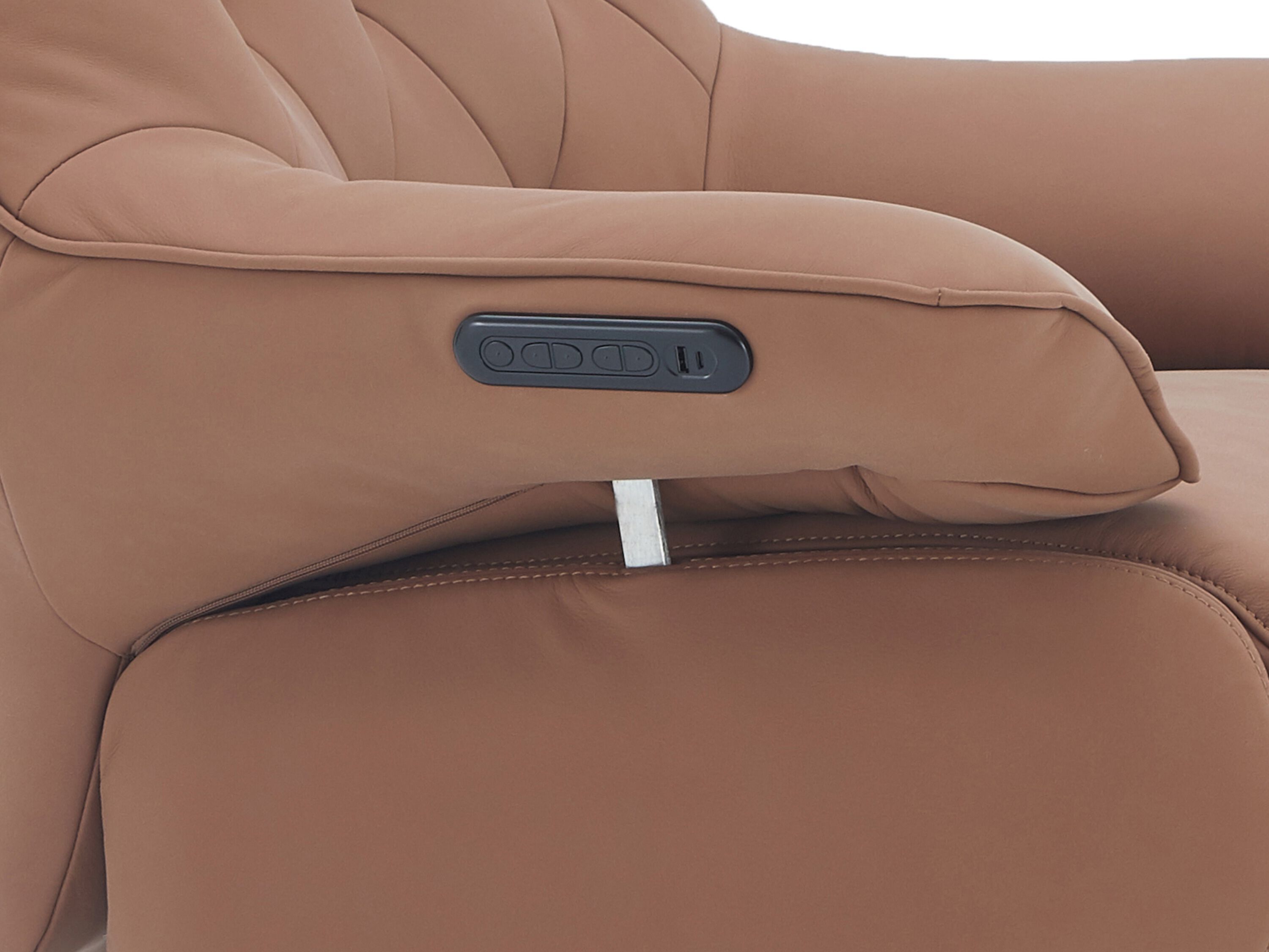 Кожаное вращающееся кресло с электрическим движением CAMPO DE' FIORI NORTH STAR ARCH-00031219 - Вид №7