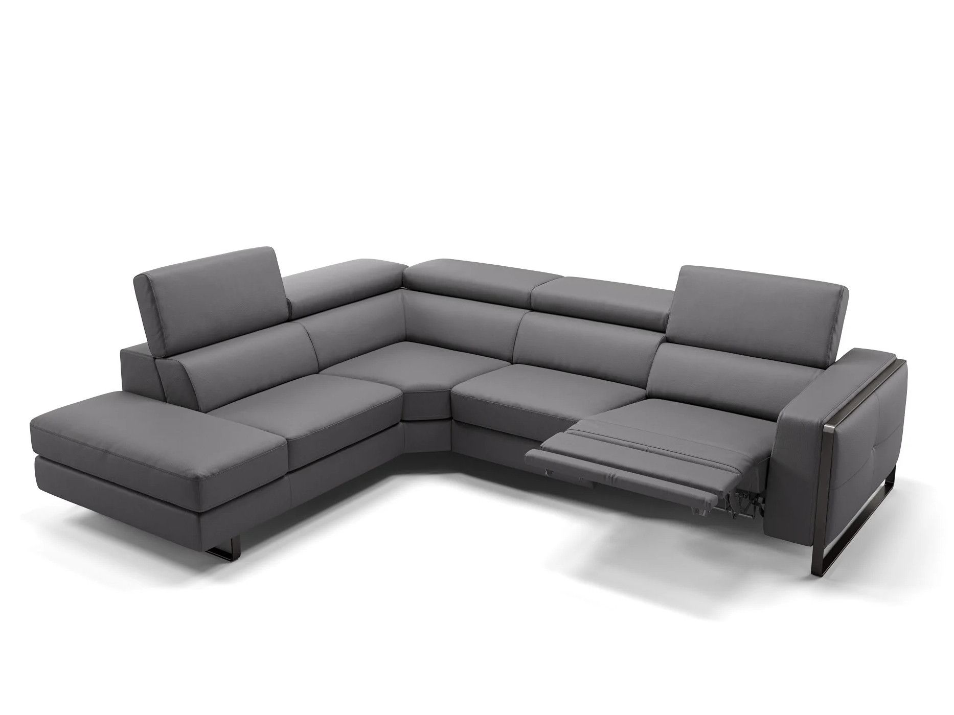 Кожаный угловой диван Sofanella Manzano ARCH-00068424