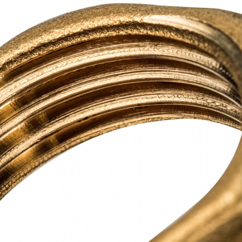 Контргайка с упором 3/4" латунь STOUT SFT0023000034 - Вид №2