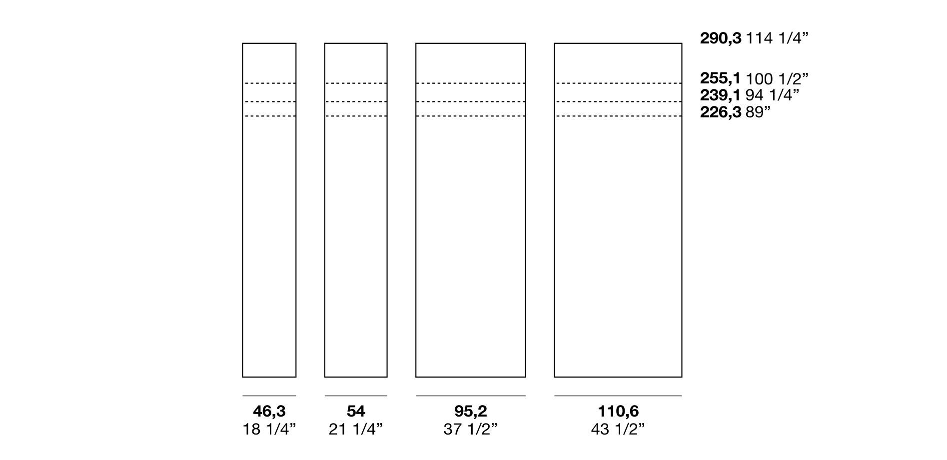 Модульный шкаф Alf DaFrè смеситель ARCH-00022843 - Вид №2