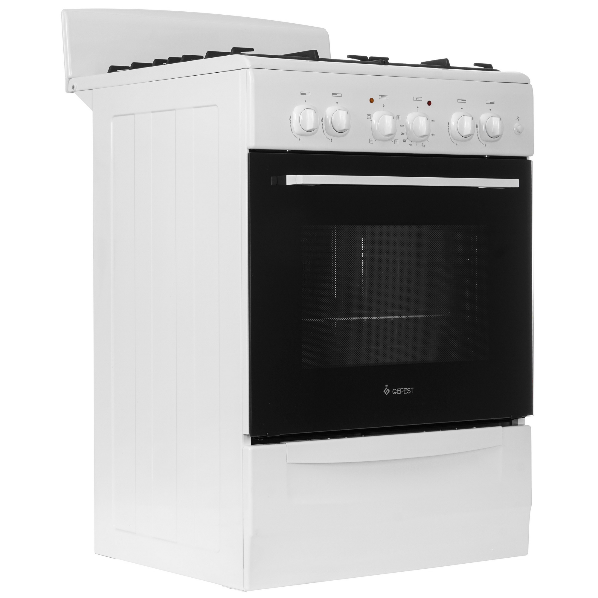 9055697 Комбинированная плита Gefest ПГЭ 6102-01 0198 белый STDN-0006347 - Вид №1