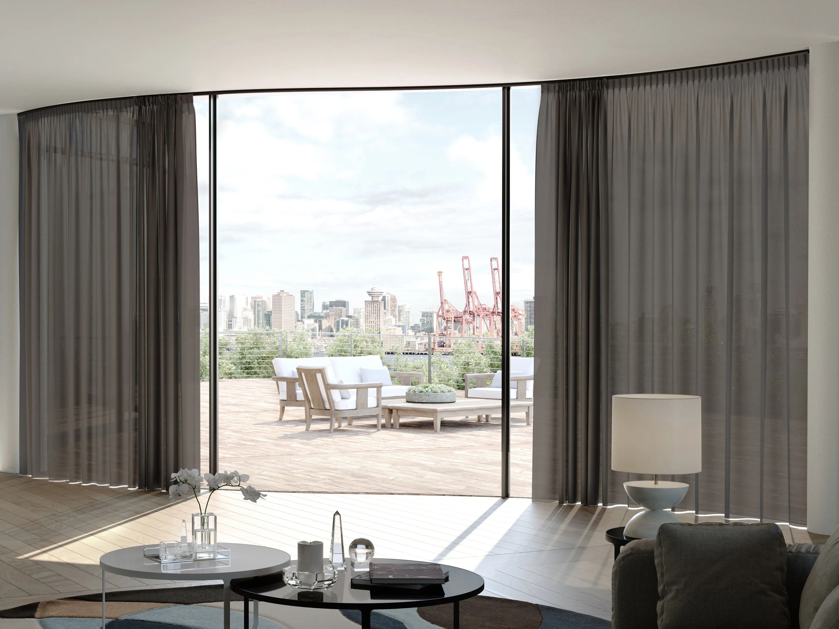 Алюминиевая направляющая для завитых штор Mottura арка ARCH-00081639