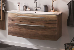 WUA351014(680/180) Puris Speed, тумба под раковину 1000 мм, цвет дуб чарлстон