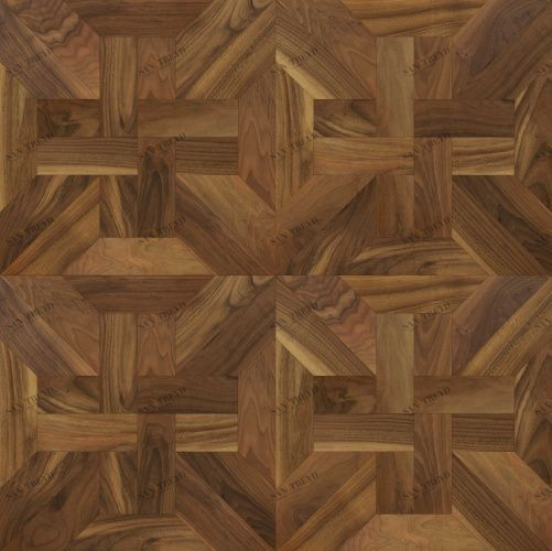 Художественный паркет Da Vinci Щитовой 26-028 Дуб (Гладкая) 500х500 мм 26010028