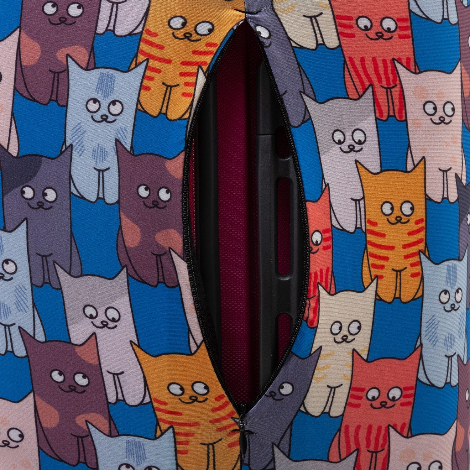 SP180 Шкодастрофа-L/XL Чехол для чемодана большой Шкодастрофа L/XL Routemark SP180  - Вид №2