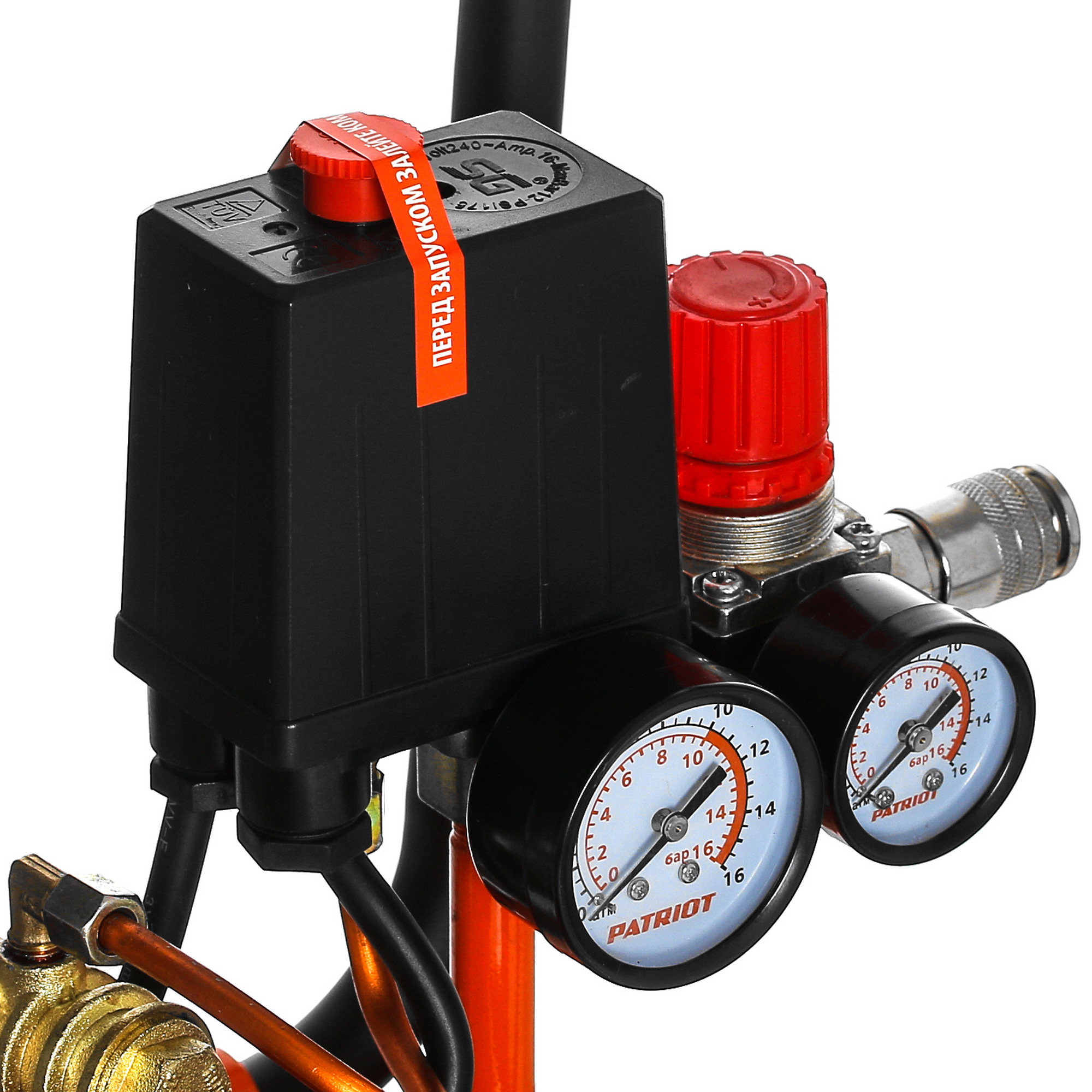 Компрессор поршневой масляный Patriot PTR 50-360I 8192883 STDN-0008783 - Вид №6