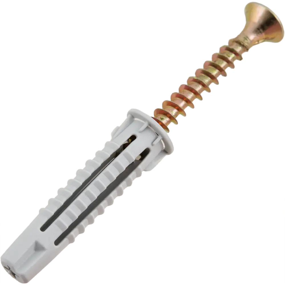 Дюбель для всех типов стен Standers 6x30 мм нейлон цвет серый 350 шт STLM-2073092