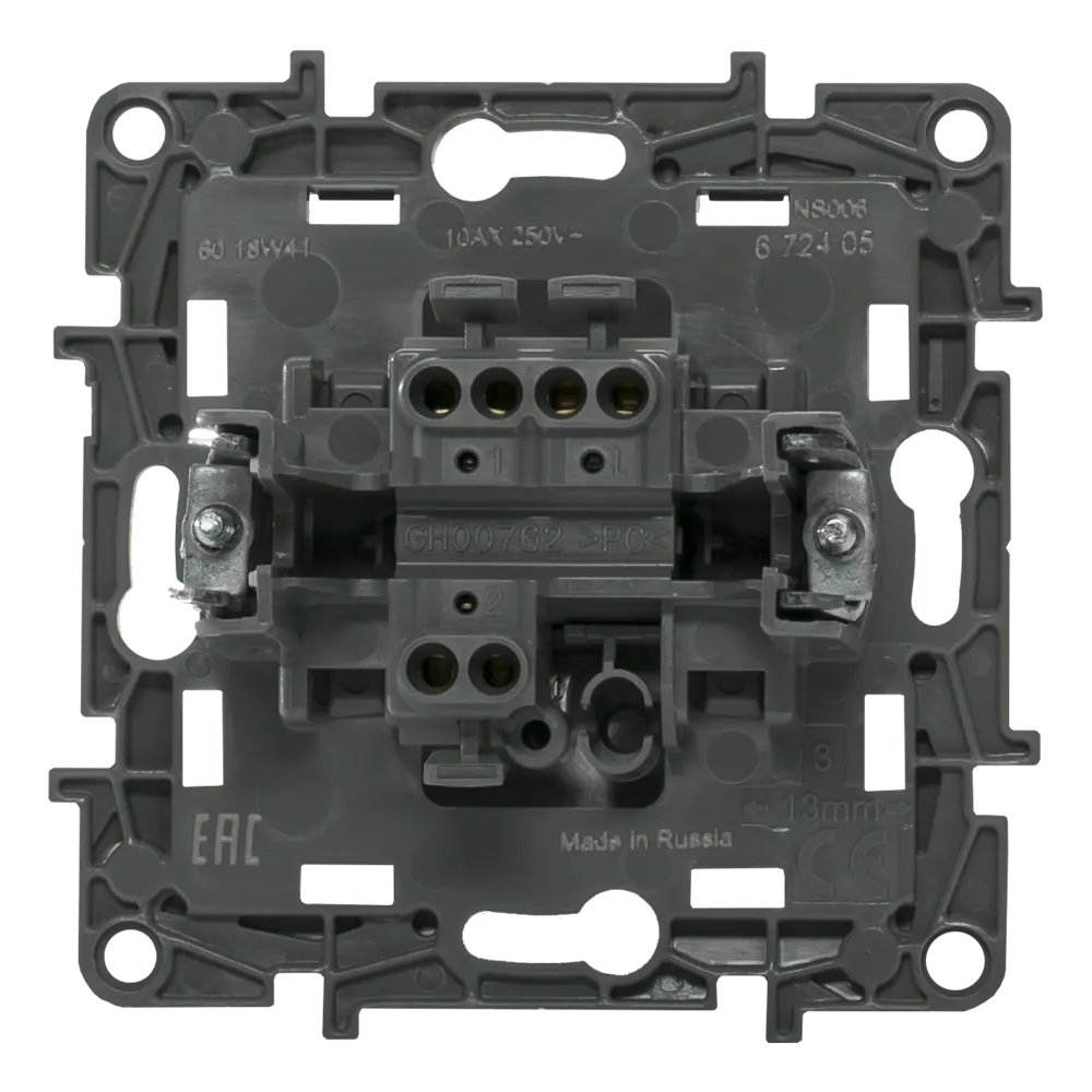 Legrand Etika: Одноклавишный переключатель в алюминиевом исполнении 17356812 STLM-0008018 - Вид №3