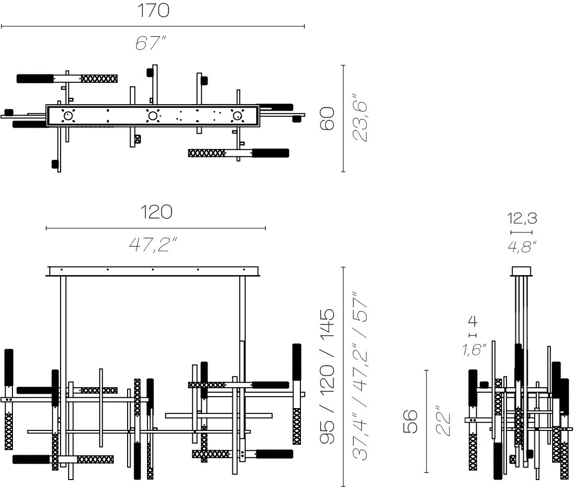 Contardi Светодиодная подвесная лампа Mikado sun-id-1356600 - Вид №2