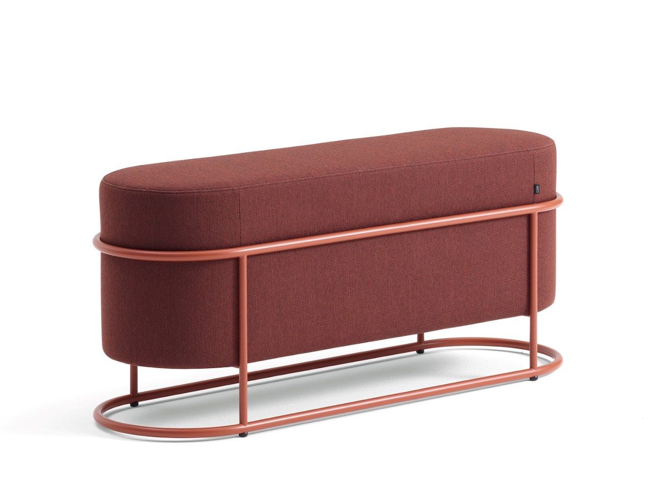 Мягкая скамейка из ткани COR Drop ARCH-00134644