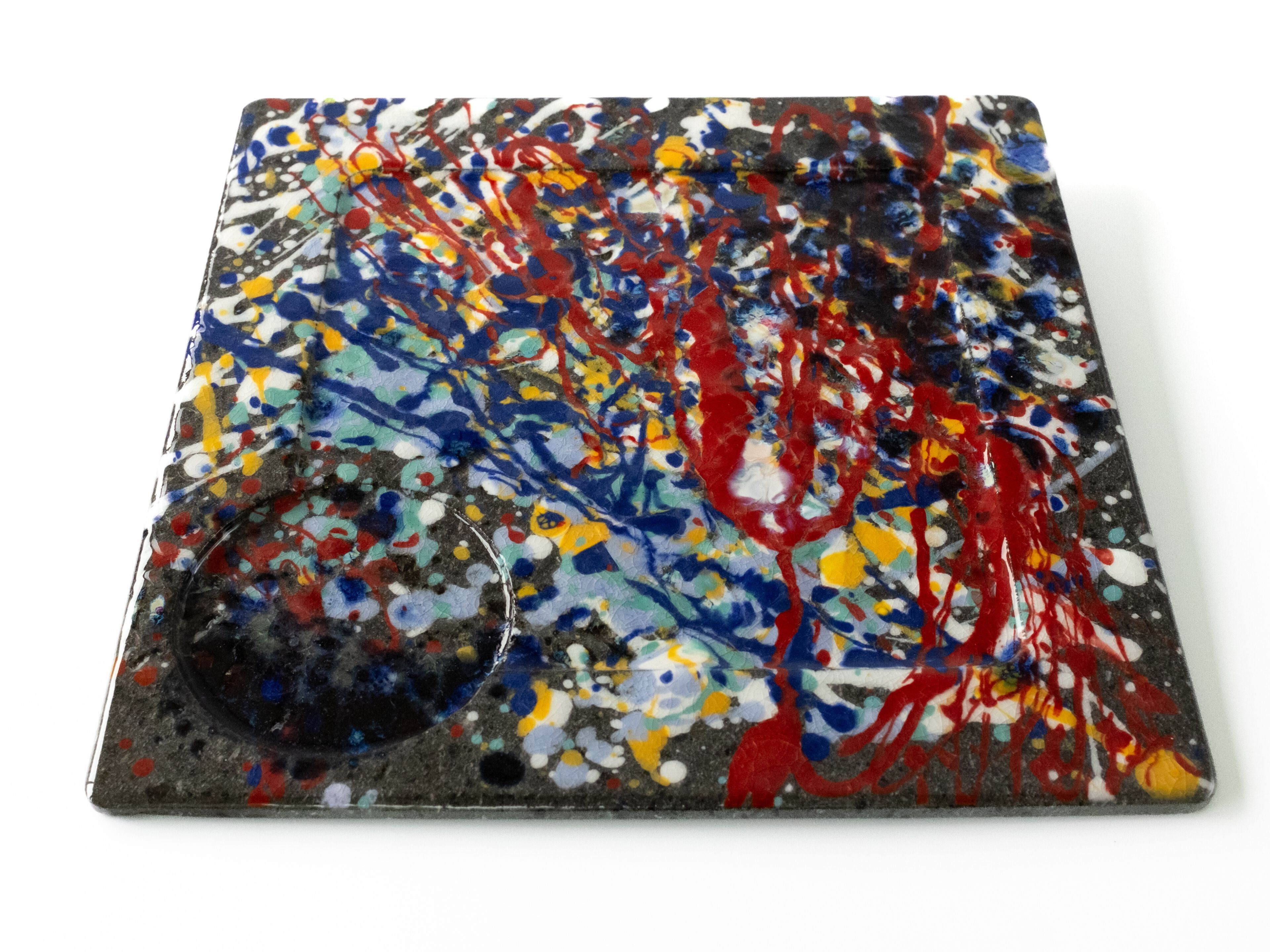 Блюдо из лавового камня Etnea Cuorelavico момент ARCH-00063763 - Вид №2