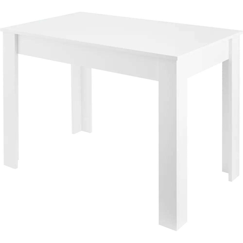 Стол обеденный прямоугольный 58x98x76.2 см ДСП цвет белый Santreyd STLM-2093148