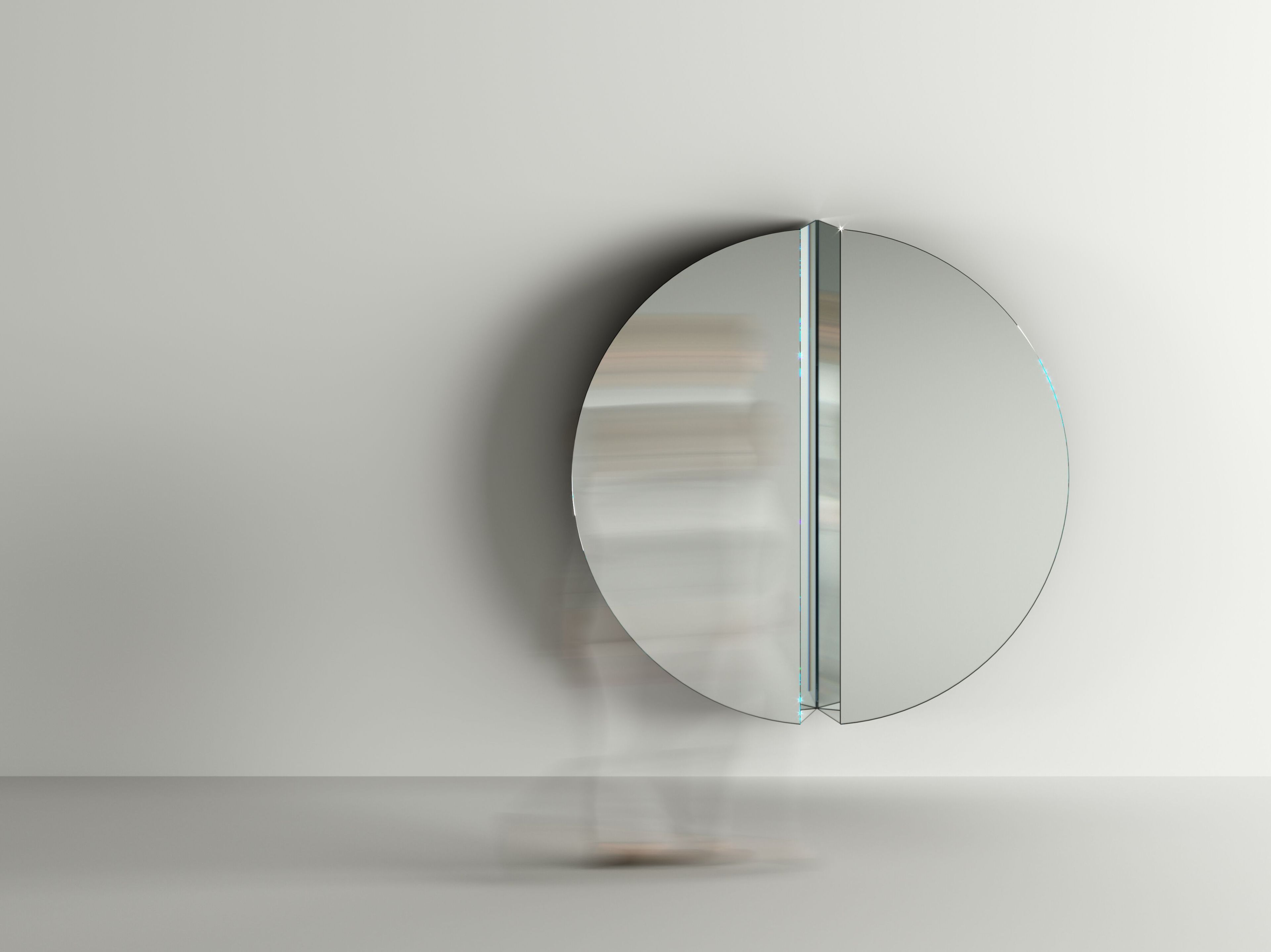 Настенное круглое зеркало Tonelli Design SPLIT ARCH-00061851