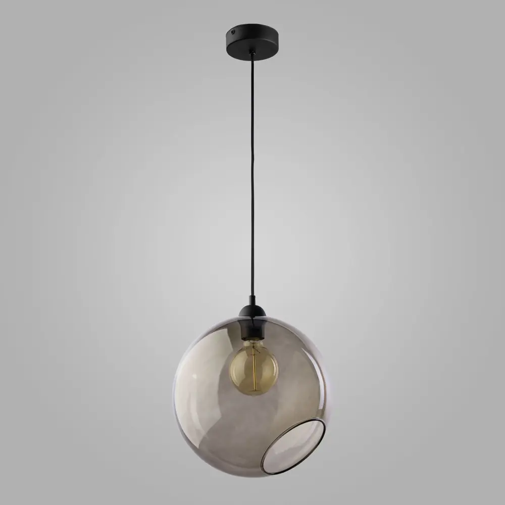 Светильник подвесной Eurosvet Pobo 1933, 1 лампа, 5 м², цвет графит TK Lighting STLM-2124195