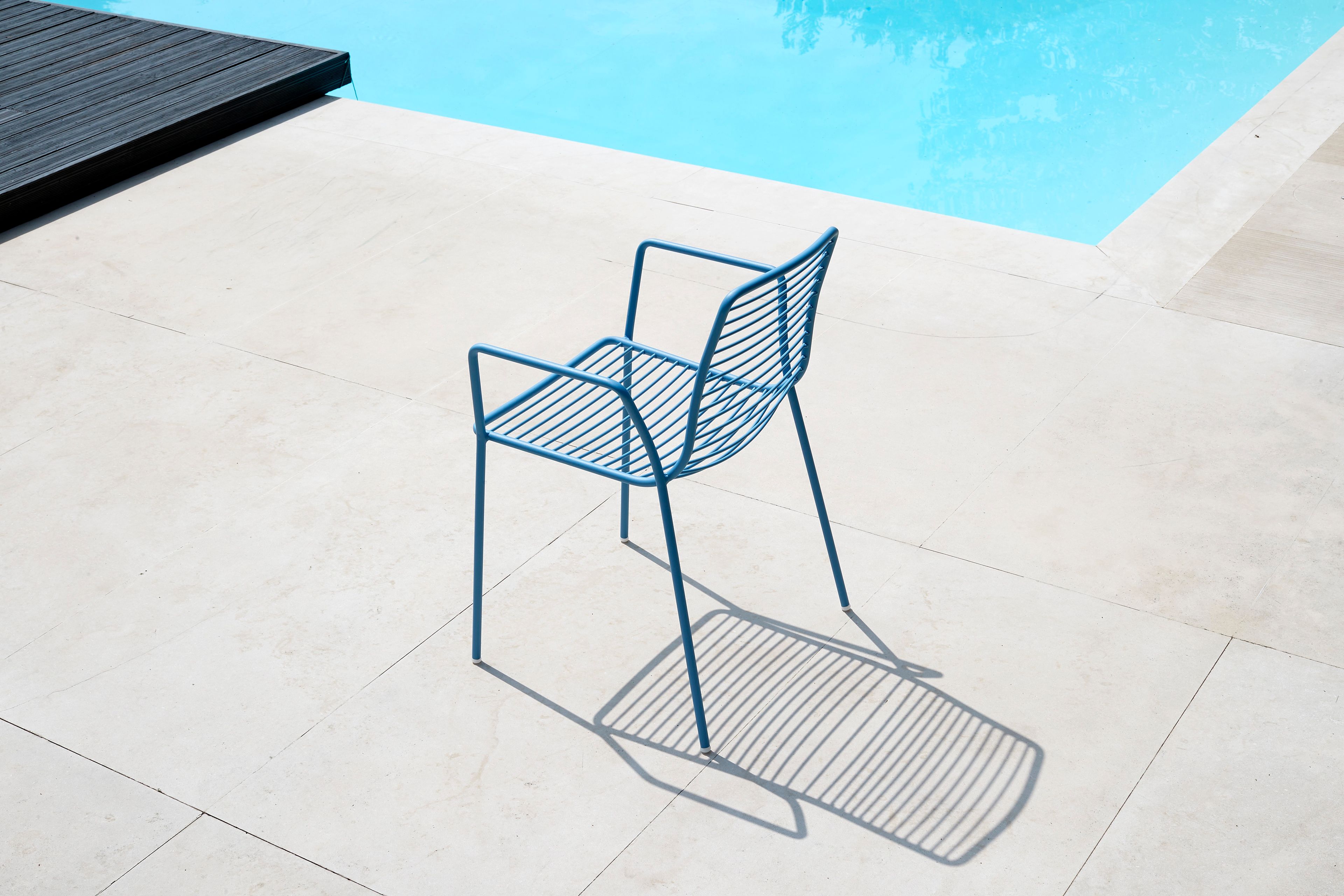 Стальной штабелируемый стул с подлокотниками S-CAB Лето ARCH-00055949 - Вид №9