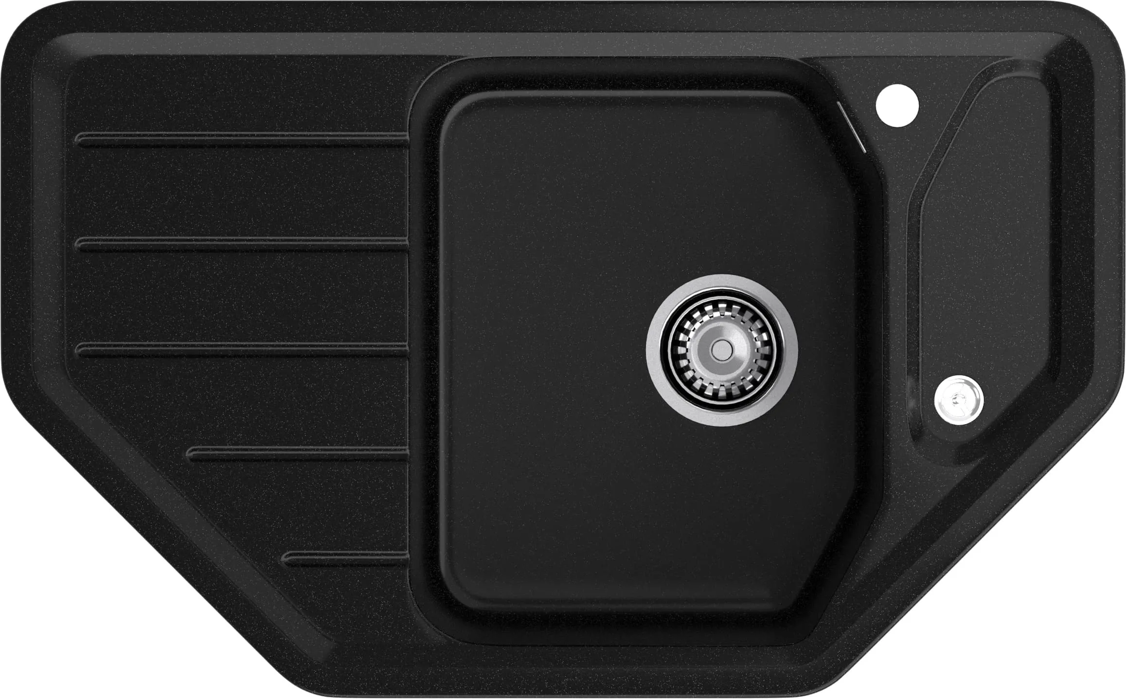 Кухонная мойка Искусственный камень CORNER S317 GranFest C-800E-S317