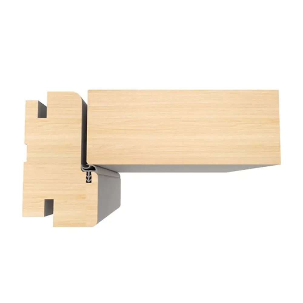 Уплотнитель для дверей Deventer универсальный профиль 5.5 м цвет черный Santreyd STLM-2069678 - Вид №1