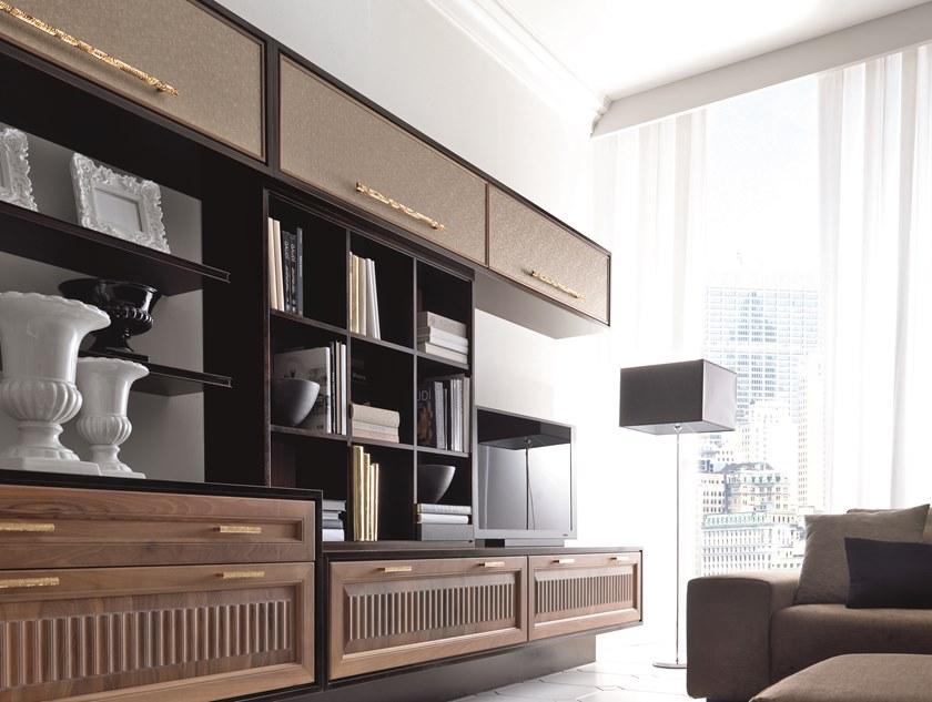 Martini Interiors Стенка для хранения из орехового дерева на заказ Convivio contemporary sun-id-1349202 - Вид №1